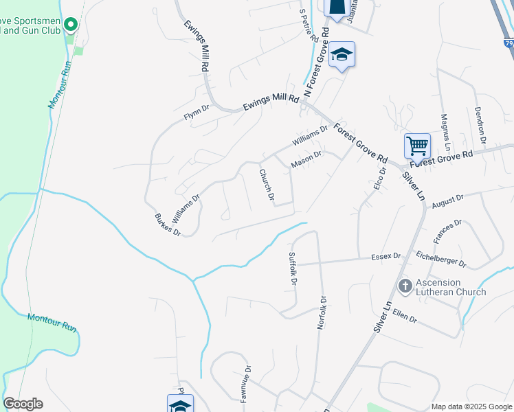 map of restaurants, bars, coffee shops, grocery stores, and more near 51 Evelyn Drive Extension in Coraopolis