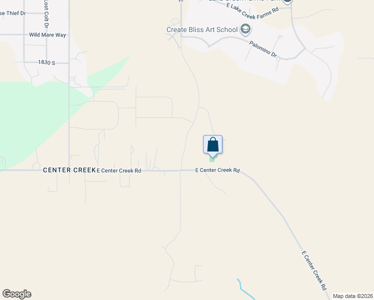 map of restaurants, bars, coffee shops, grocery stores, and more near 2303 South 4200 East in Daniel