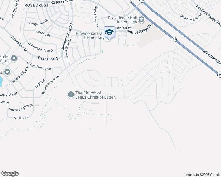 map of restaurants, bars, coffee shops, grocery stores, and more near 4773 Mossley Bend Drive in Herriman