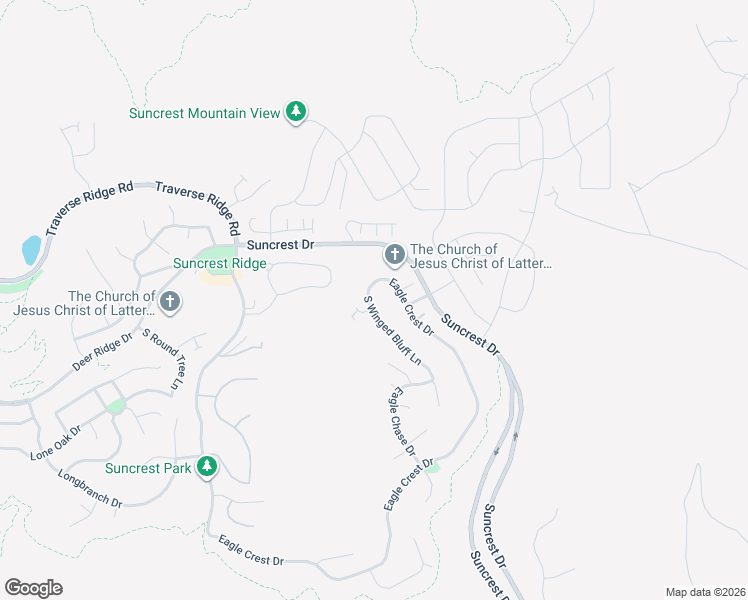 map of restaurants, bars, coffee shops, grocery stores, and more near 14932 South Winged Bluff Lane in Draper