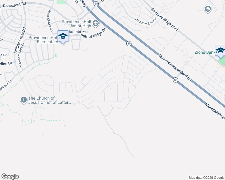 map of restaurants, bars, coffee shops, grocery stores, and more near 14939 Tilton Drive in Herriman