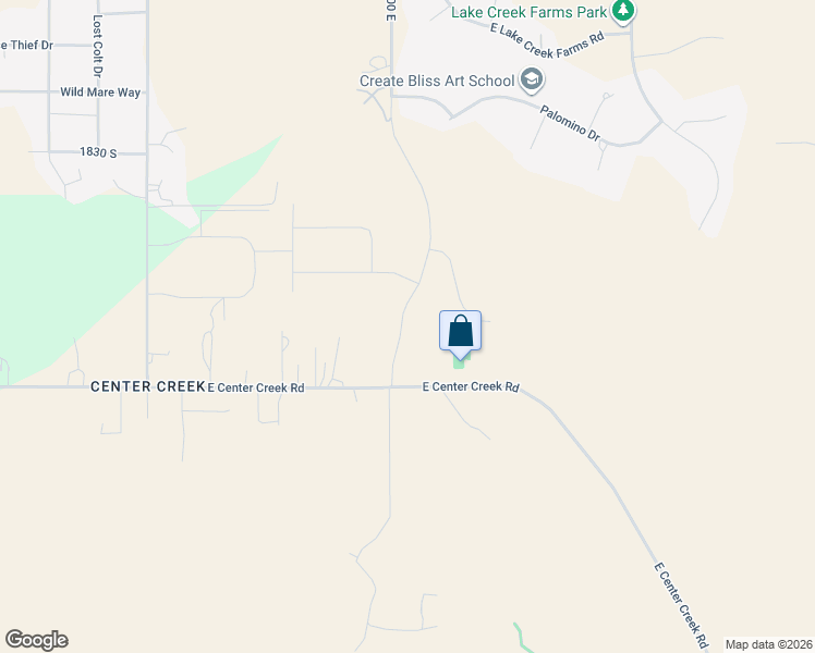 map of restaurants, bars, coffee shops, grocery stores, and more near 2263 South 4200 East in Daniel