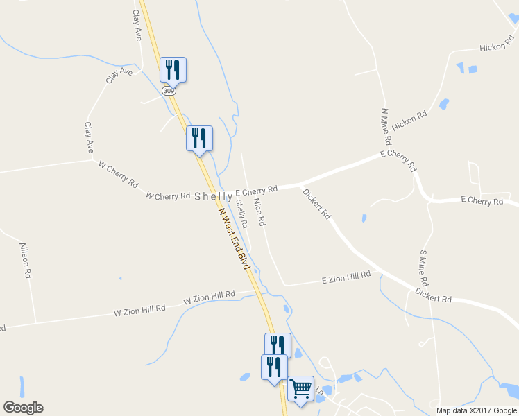 map of restaurants, bars, coffee shops, grocery stores, and more near 29 Nice Road in Quakertown
