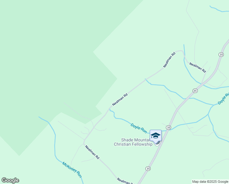 map of restaurants, bars, coffee shops, grocery stores, and more near 953 Nealman Road in Mifflin