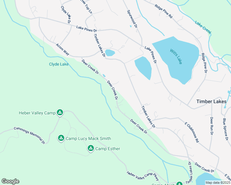 map of restaurants, bars, coffee shops, grocery stores, and more near 9393 Deer Creek Drive in Heber City
