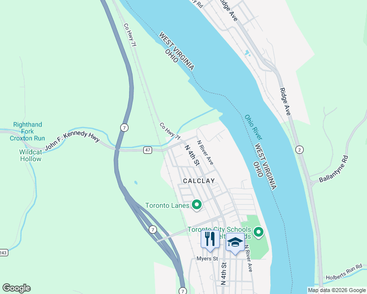 map of restaurants, bars, coffee shops, grocery stores, and more near 1339 N 4th St in Toronto