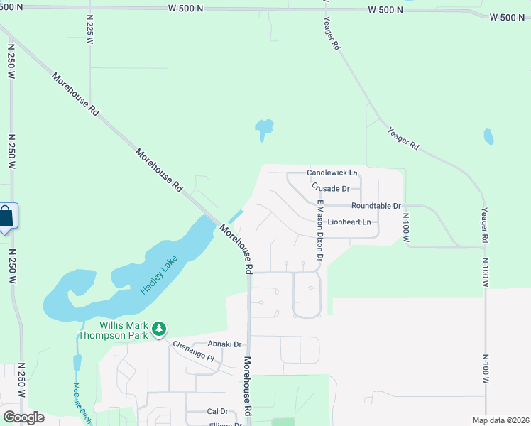 map of restaurants, bars, coffee shops, grocery stores, and more near 1621 Shining Armor Lane in West Lafayette
