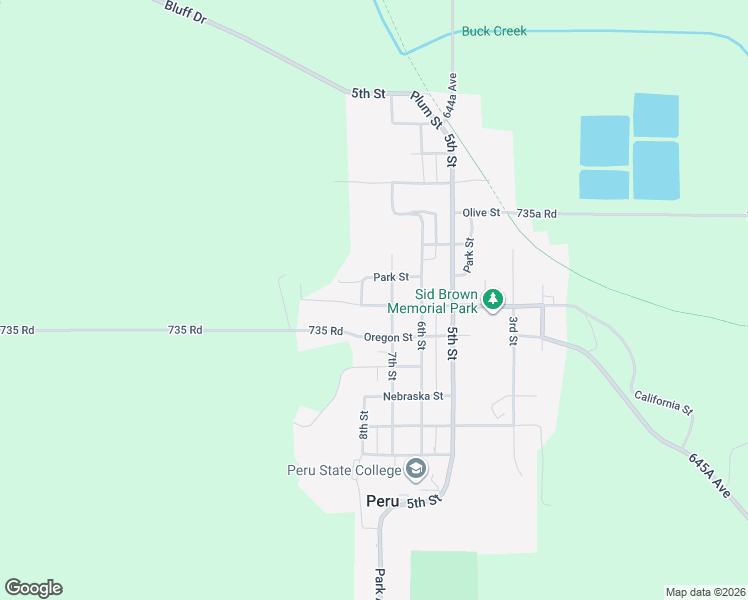 map of restaurants, bars, coffee shops, grocery stores, and more near 720 California Street in Peru