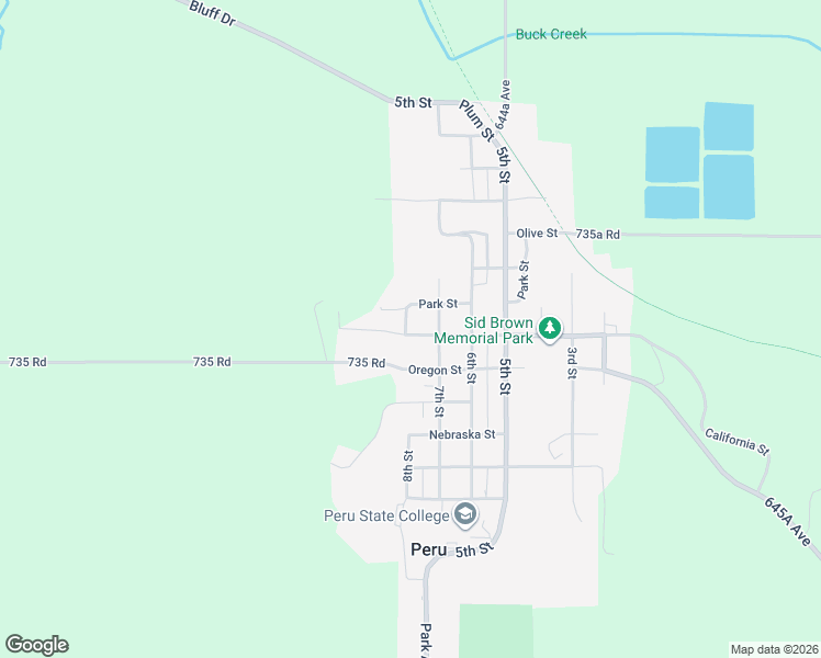 map of restaurants, bars, coffee shops, grocery stores, and more near 720 California Street in Peru