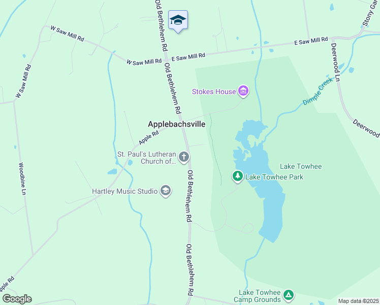 map of restaurants, bars, coffee shops, grocery stores, and more near 870 Old Bethlehem Road in Quakertown