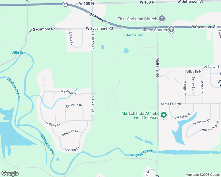 map of restaurants, bars, coffee shops, grocery stores, and more near 3456 Cinnamon Trce in Kokomo