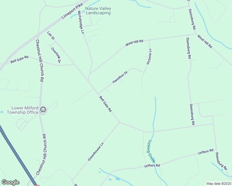 map of restaurants, bars, coffee shops, grocery stores, and more near 7625 Devine Circle in Coopersburg