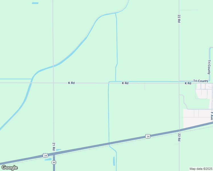 map of restaurants, bars, coffee shops, grocery stores, and more near 205 K Road in Axtell
