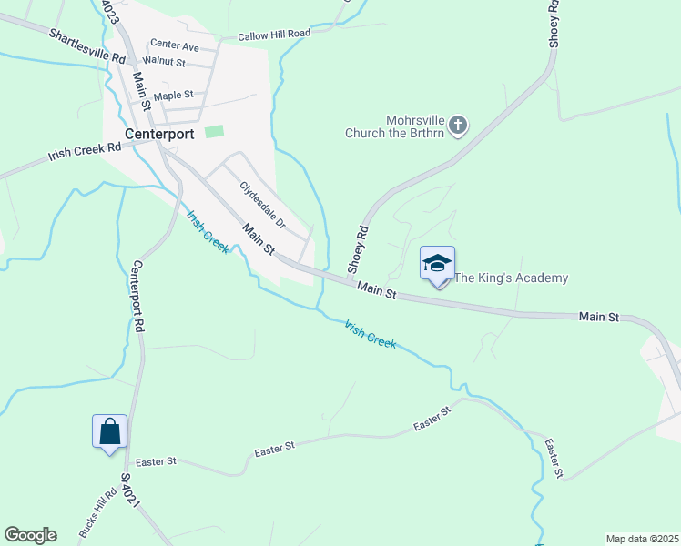 map of restaurants, bars, coffee shops, grocery stores, and more near 1813 Main Street in Mohrsville