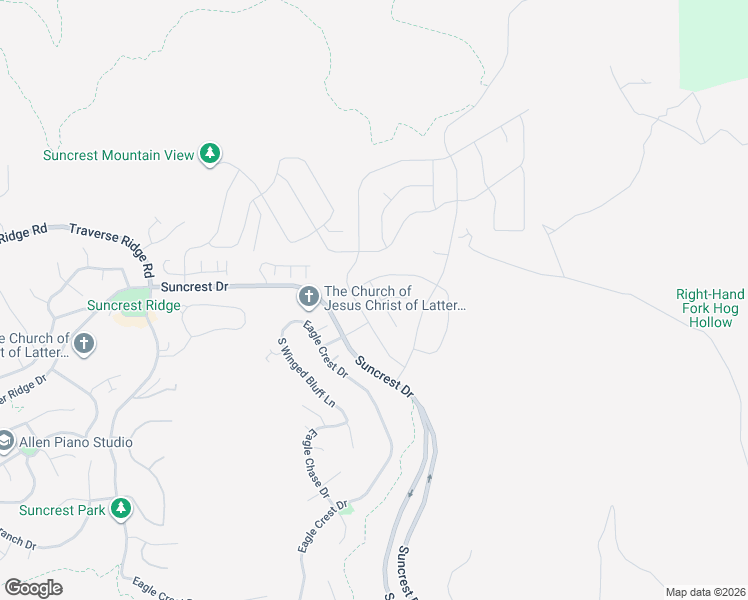 map of restaurants, bars, coffee shops, grocery stores, and more near 14884 South Lone Birch Lane in Draper
