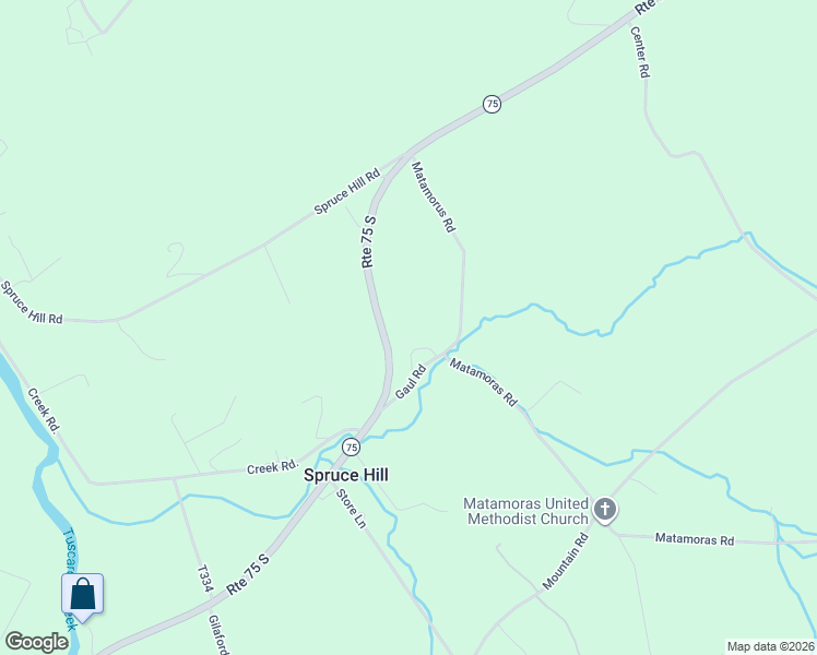 map of restaurants, bars, coffee shops, grocery stores, and more near 171 Gaul Road in Port Royal