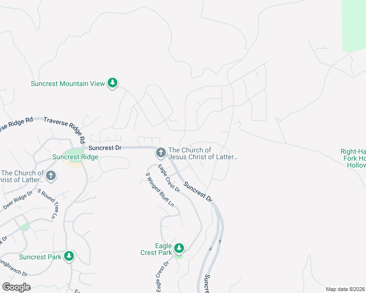 map of restaurants, bars, coffee shops, grocery stores, and more near 2387 Lone Hill Drive in Draper