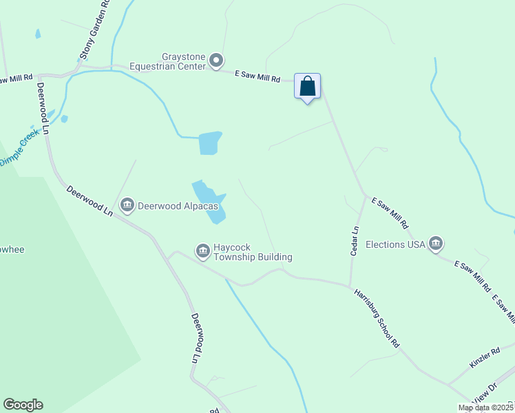 map of restaurants, bars, coffee shops, grocery stores, and more near 1773 Country Ln in Quakertown