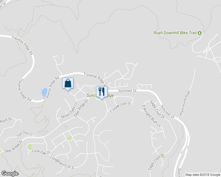 map of restaurants, bars, coffee shops, grocery stores, and more near 2102 Glamis Court in Draper