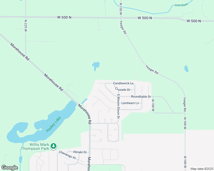 map of restaurants, bars, coffee shops, grocery stores, and more near 1607 Candlewick Lane in West Lafayette