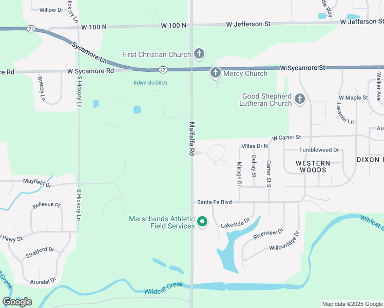 map of restaurants, bars, coffee shops, grocery stores, and more near 300 West in Howard County
