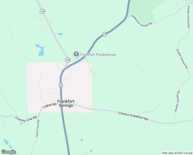 map of restaurants, bars, coffee shops, grocery stores, and more near 3321 Pennsylvania 18 in Hookstown