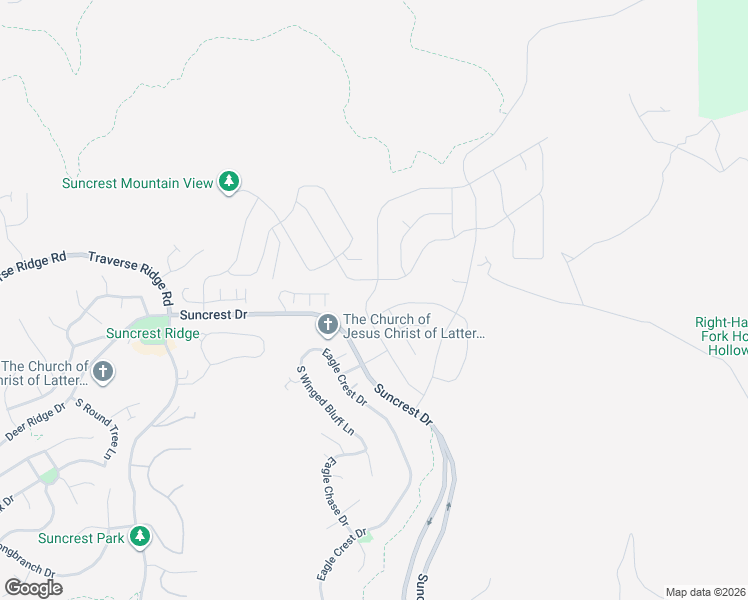 map of restaurants, bars, coffee shops, grocery stores, and more near 14833 South Springtime Road in Draper