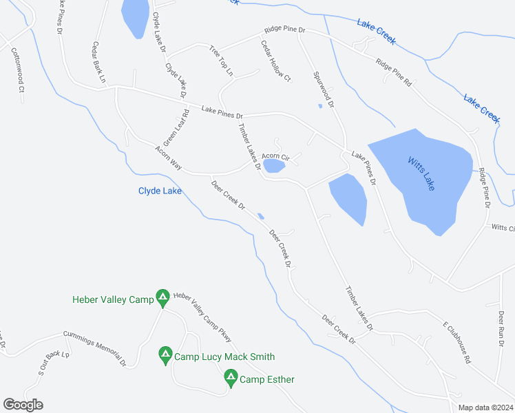 map of restaurants, bars, coffee shops, grocery stores, and more near 9259 Deer Creek Drive in Heber City