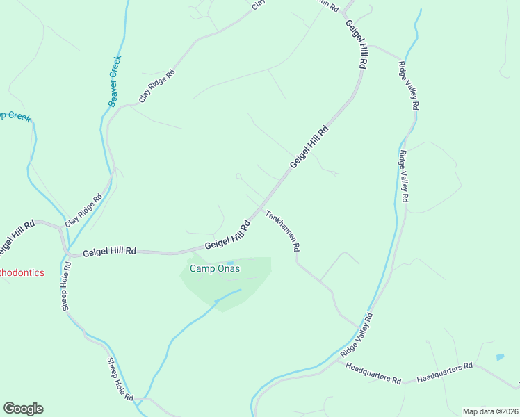 map of restaurants, bars, coffee shops, grocery stores, and more near 574 Geigel Hill Road in Ottsville