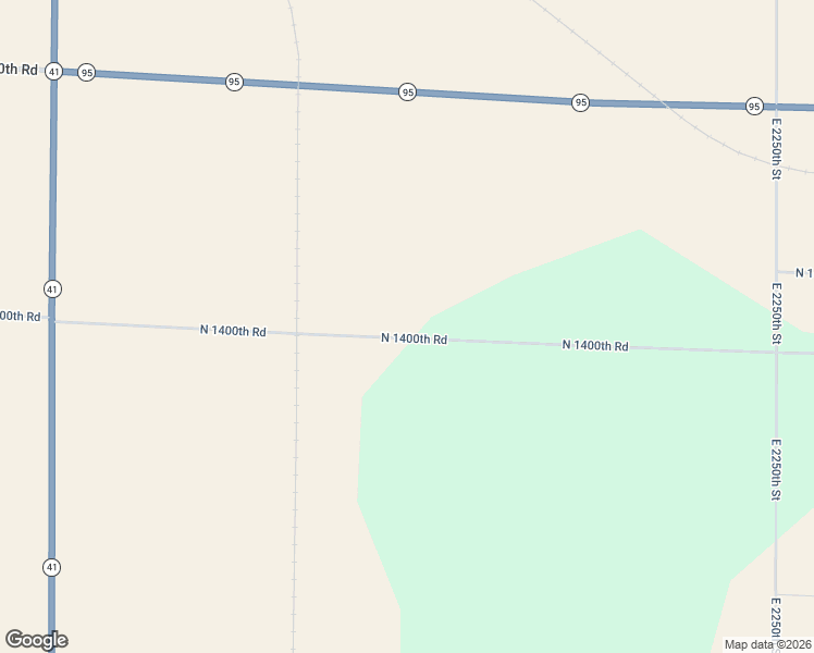 map of restaurants, bars, coffee shops, grocery stores, and more near 21732-22498 North 1400th Road in Macomb