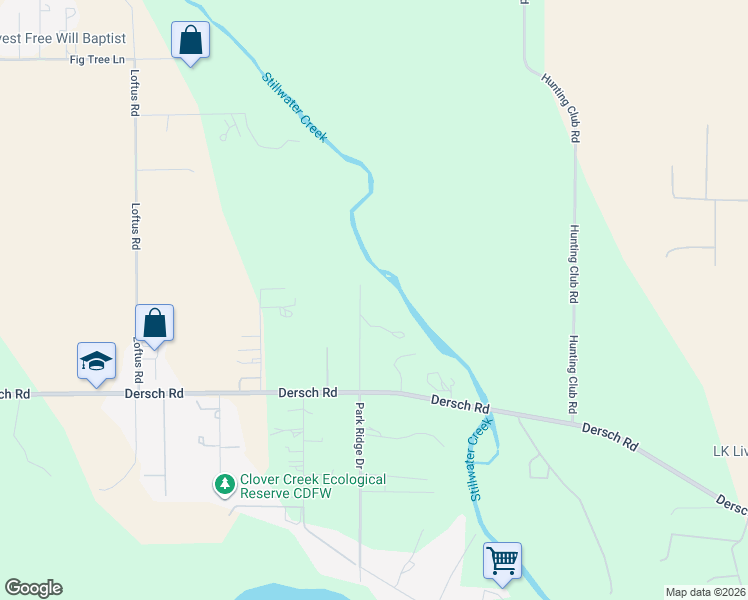 map of restaurants, bars, coffee shops, grocery stores, and more near 6725 Park Ridge Drive in Anderson