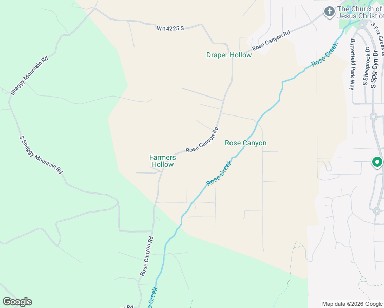 map of restaurants, bars, coffee shops, grocery stores, and more near 14715 Rose Canyon Road in Herriman
