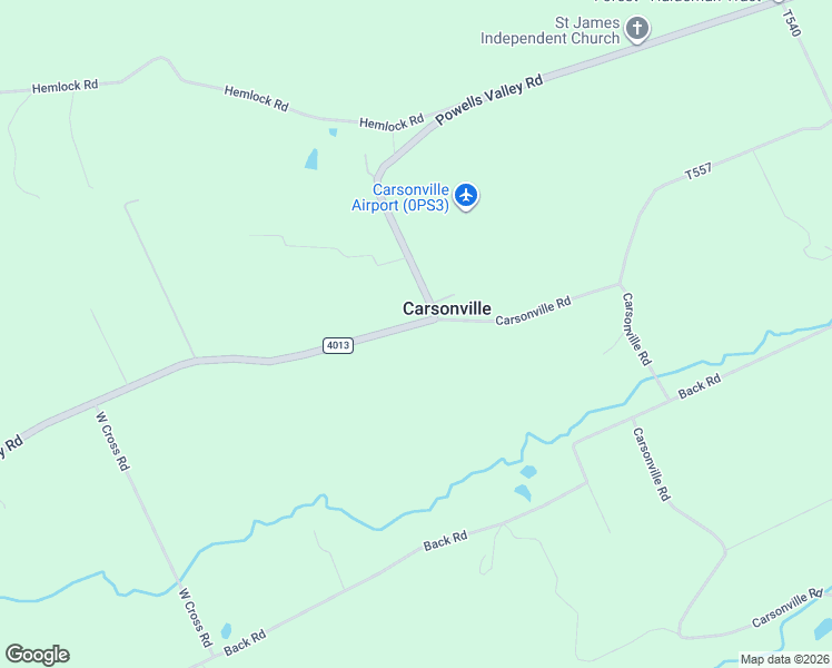 map of restaurants, bars, coffee shops, grocery stores, and more near 3155 Powells Valley Road in Halifax