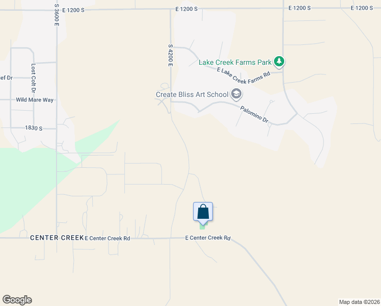 map of restaurants, bars, coffee shops, grocery stores, and more near 1973 South 4200 East in Heber City