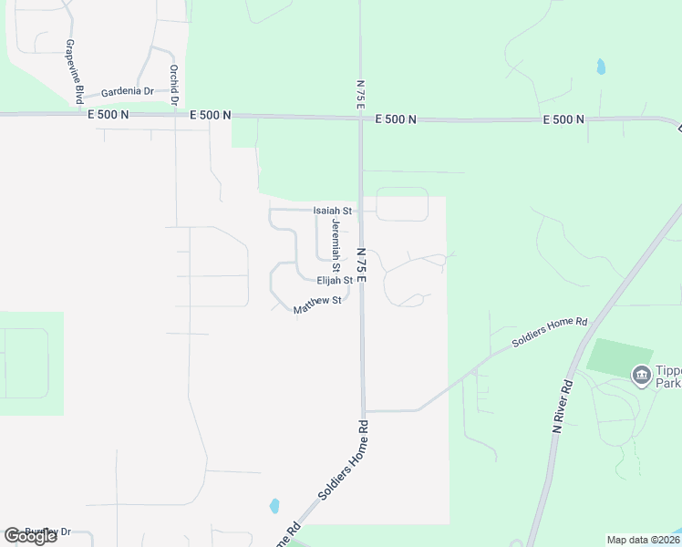 map of restaurants, bars, coffee shops, grocery stores, and more near 667 Elijah Street in West Lafayette
