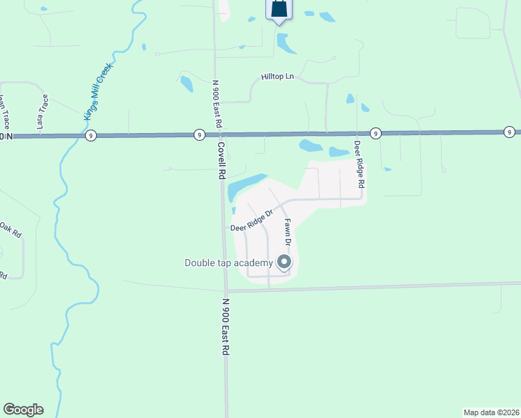 map of restaurants, bars, coffee shops, grocery stores, and more near 9125 Deer Ridge Drive in Bloomington