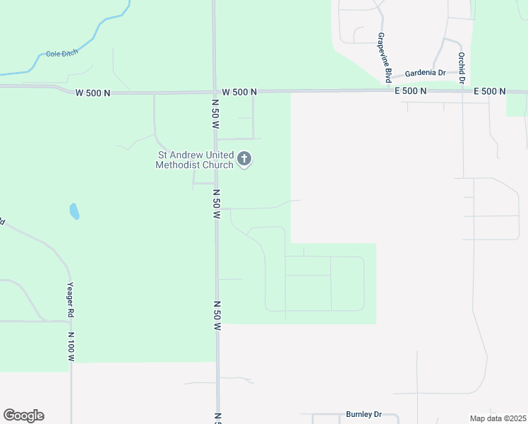 map of restaurants, bars, coffee shops, grocery stores, and more near 369 West Big Pine Drive in Lafayette