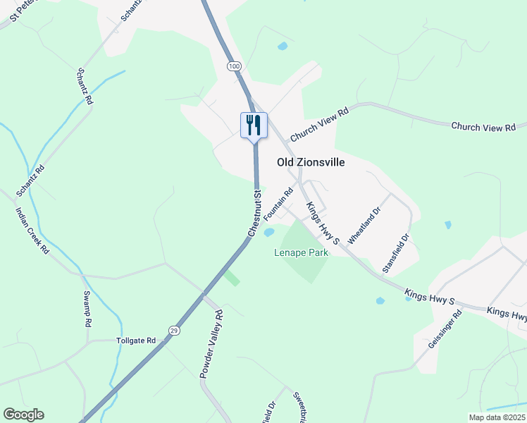 map of restaurants, bars, coffee shops, grocery stores, and more near 6024 Chestnut Street in Zionsville