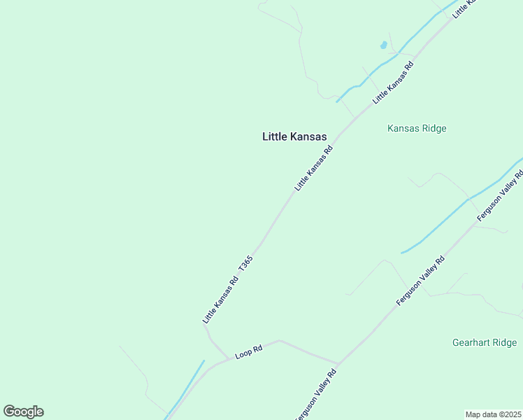 map of restaurants, bars, coffee shops, grocery stores, and more near 245 Little Kansas Road in McVeytown