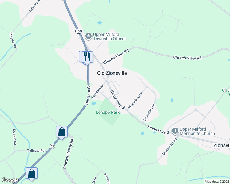 map of restaurants, bars, coffee shops, grocery stores, and more near 6043 Garden Alley in Zionsville