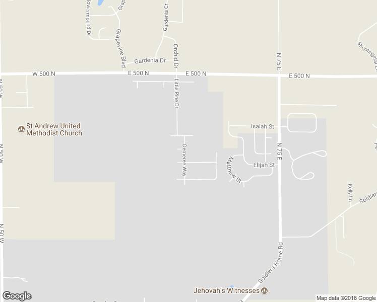 map of restaurants, bars, coffee shops, grocery stores, and more near 4653 Demeree Way in West Lafayette