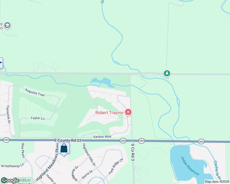 map of restaurants, bars, coffee shops, grocery stores, and more near 5994 Watson Drive in Fort Collins