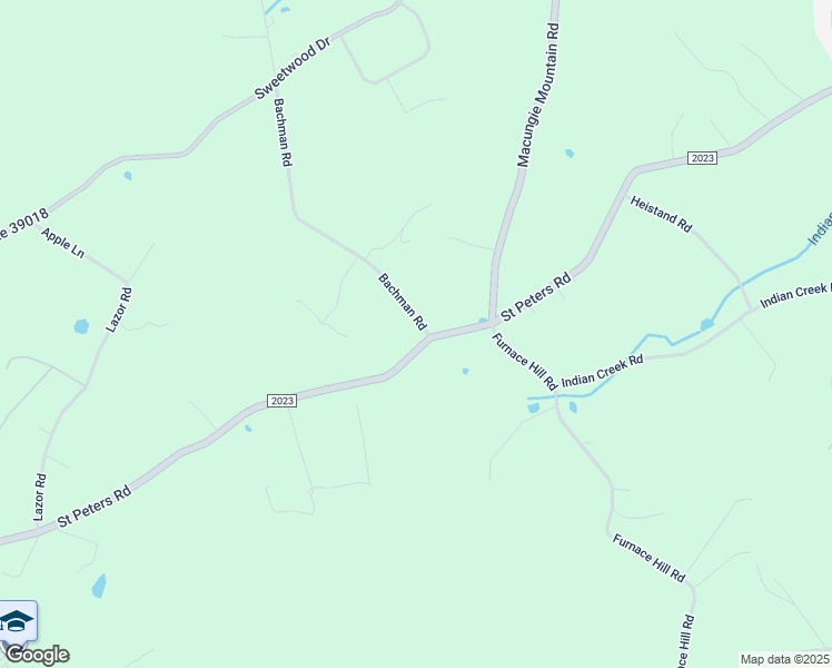 map of restaurants, bars, coffee shops, grocery stores, and more near 5374 Bachman Road in Macungie