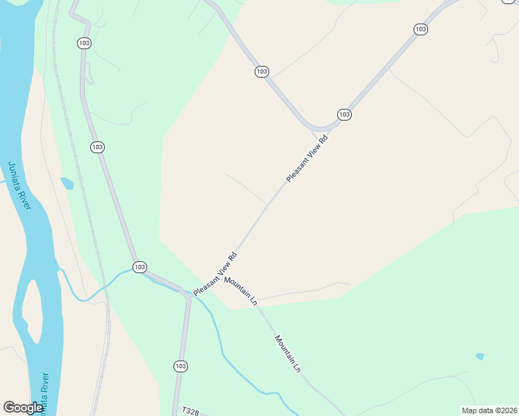 map of restaurants, bars, coffee shops, grocery stores, and more near 197 Pleasant View Road in McVeytown