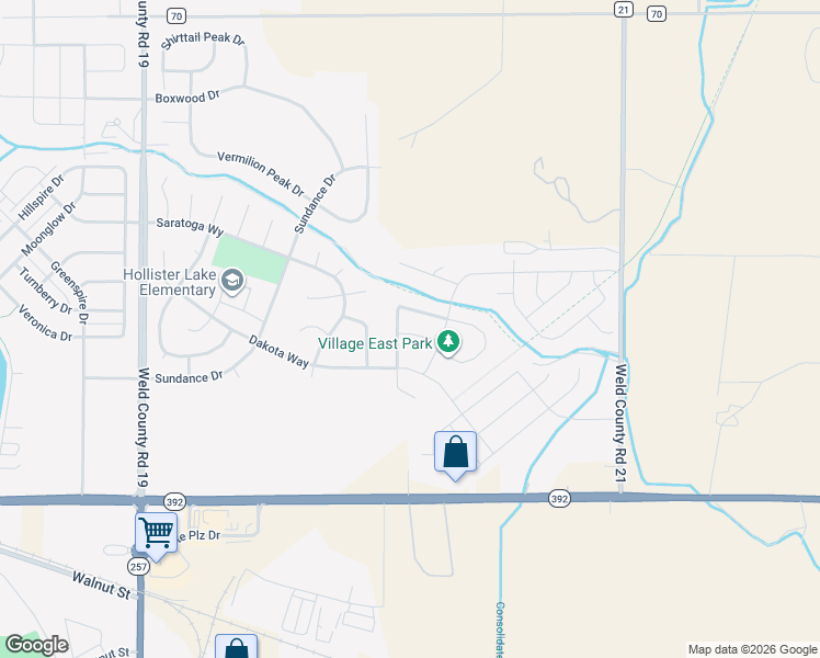 map of restaurants, bars, coffee shops, grocery stores, and more near 723 Valleybrook Drive in Windsor