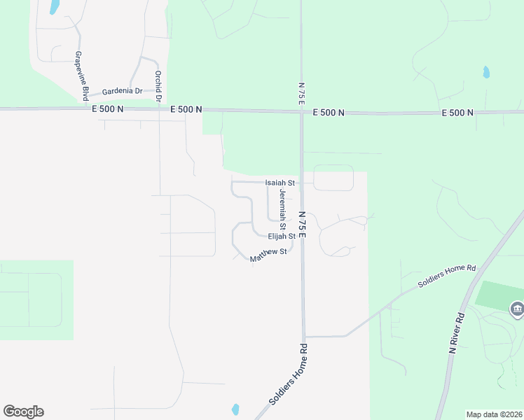 map of restaurants, bars, coffee shops, grocery stores, and more near 4693 Elijah Street in West Lafayette