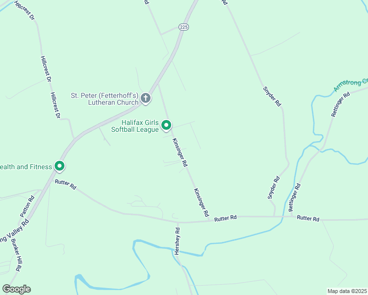 map of restaurants, bars, coffee shops, grocery stores, and more near 109 Kinsinger Road in Halifax