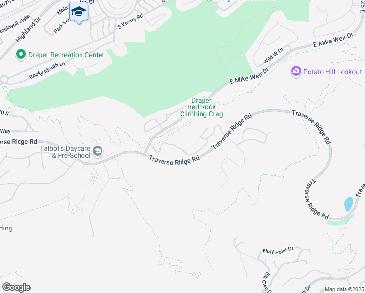 map of restaurants, bars, coffee shops, grocery stores, and more near 1137 LeAmbra Lane in Draper