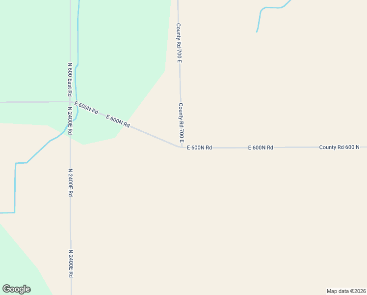 map of restaurants, bars, coffee shops, grocery stores, and more near 2501 East 600N Road in Paxton