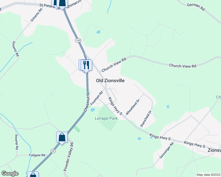 map of restaurants, bars, coffee shops, grocery stores, and more near 6002 Garden Alley in Zionsville